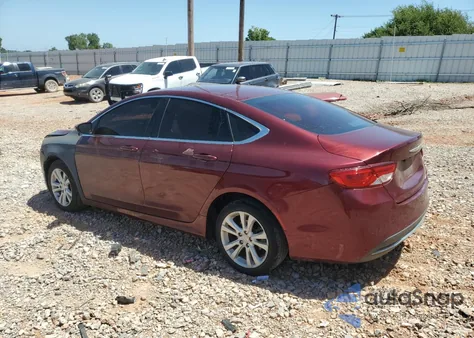 2015 Chrysler 200 Limited z USA, uszkodzony, nr VIN 1C3CCCAB3FN748330